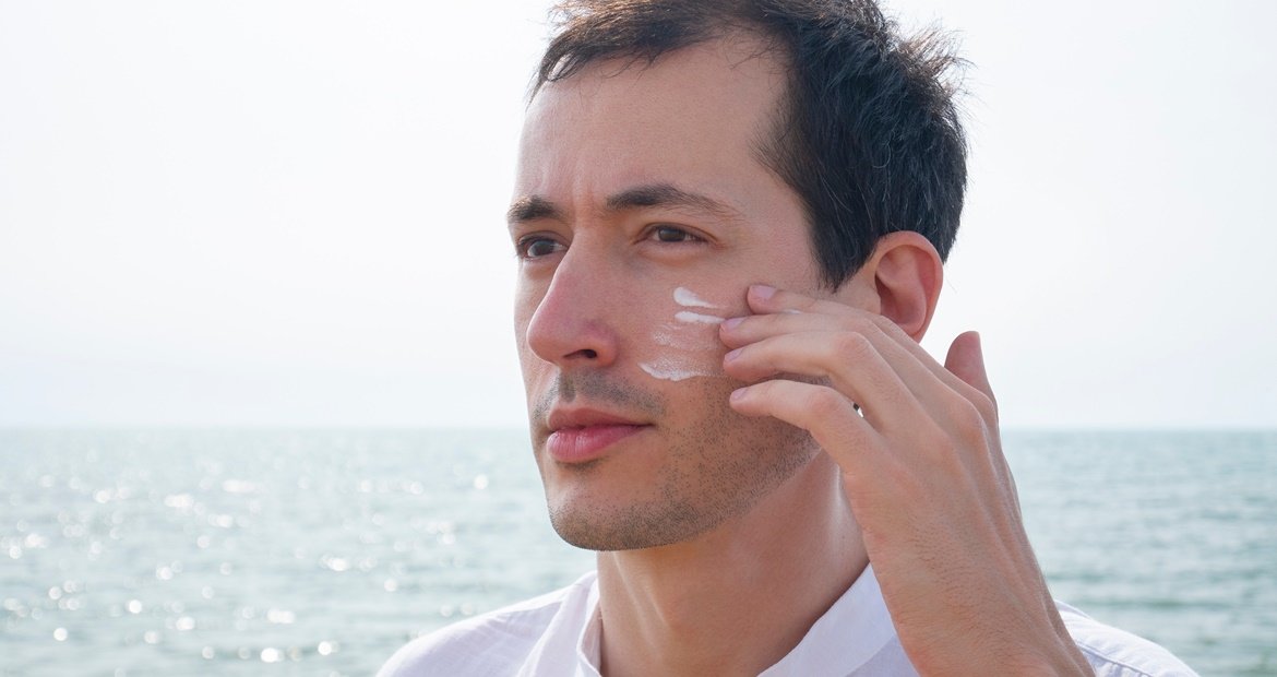 Uso do protetor solar facial